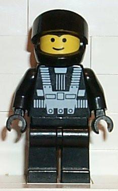 LEGO Minifigure-Blacktron 1-Space / Blacktron I-SP001-Creative Brick Builders